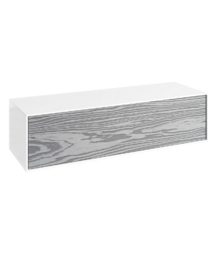 Тумба дополнительная AQWELLA Genesis 120 Миллениум серый